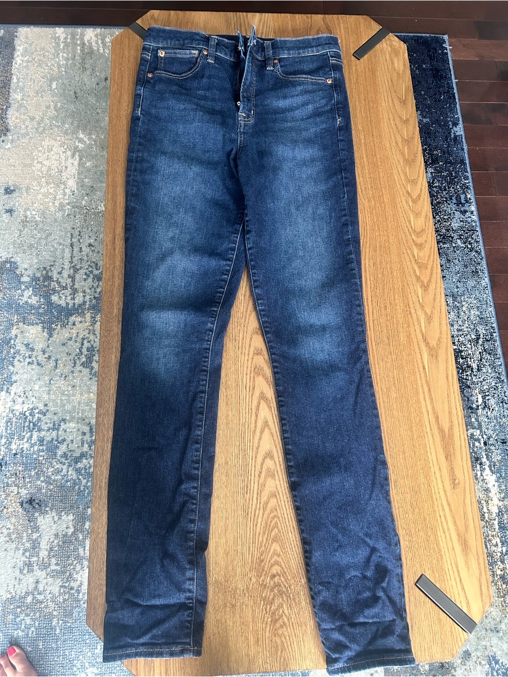 GAP high rise true skinny jeans, size 30 (tall)